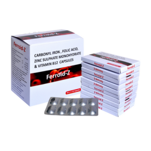 Carbonyl Iron + Folic Acid + Zinc + Vitamin B12